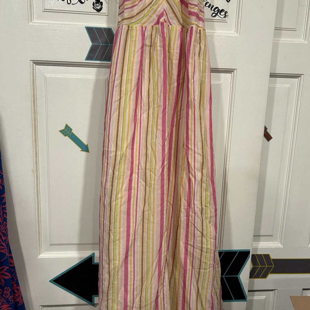 Old Navy Multicolor Striped Dress